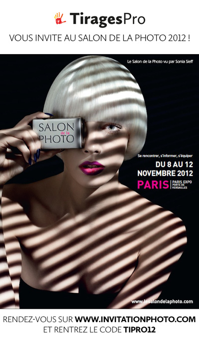 Invitation au Salon de la Photo 2012