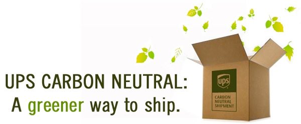 UPS-CarbonNeutral - A Greener Way To Ship