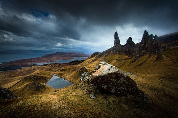 Patrice Mestari - Old Man of Storr, Écosse Patrice Mestari - Old Man of Storr, Écosse